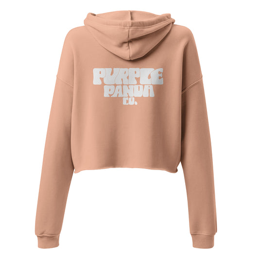 Purple Panda Co Originals Crop Hoodie